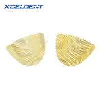 20 sztuk/paczka górne dolne laboratorium dentystyczne złote materiały protetyczne złoty metalowy Palatal siatka wzmacniająca do akrylowej protezy częściowej 4